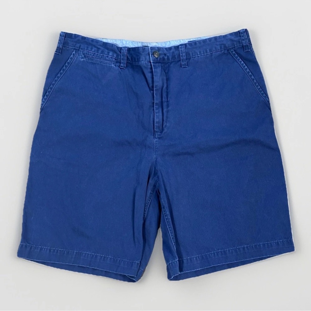 Ralph Lauren Navy Blue Men's Flat Front Shorts